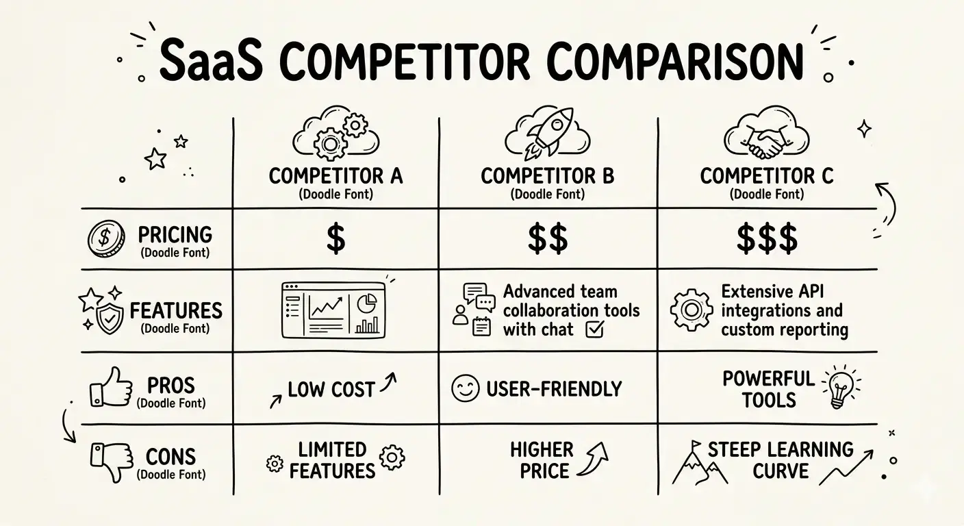 How a Competitive Analysis Form Helps Compare Competitors Clearly