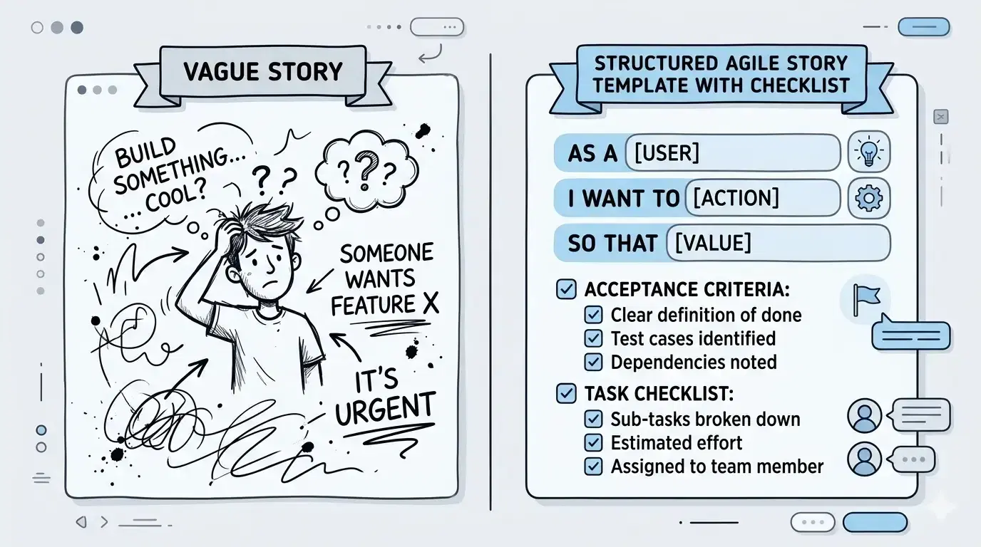 How to Use an Agile Story Template Without Missing Anything Important