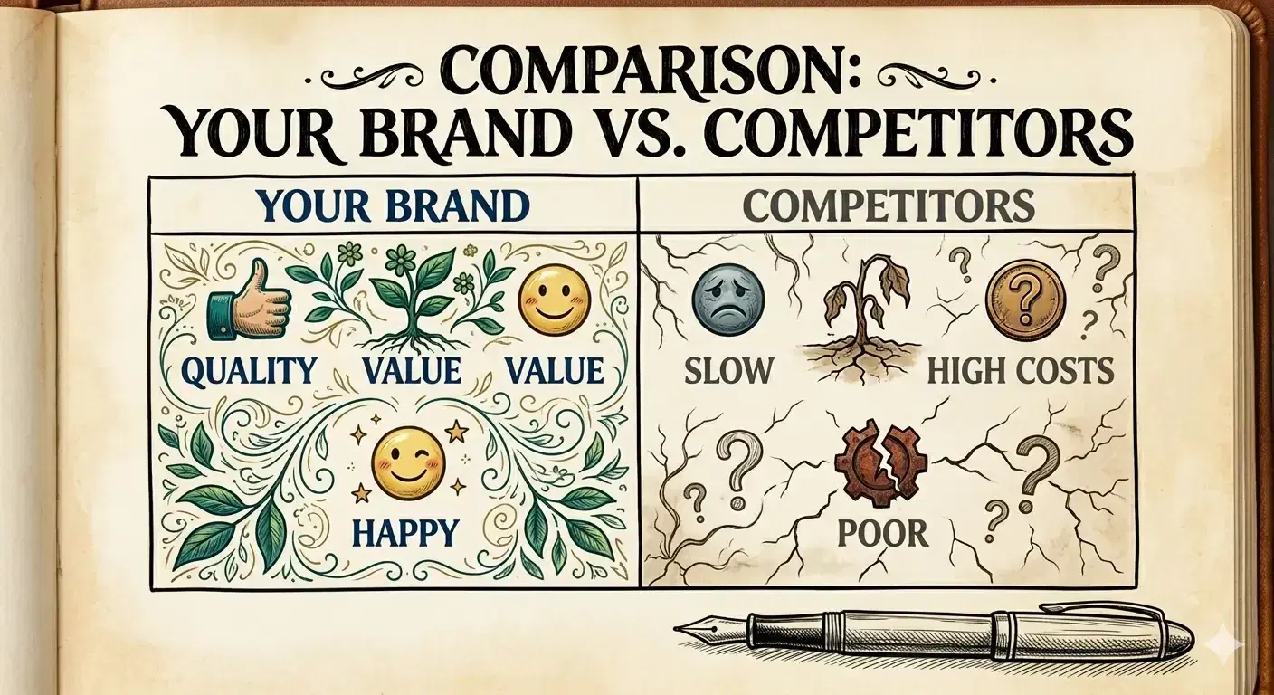 How to Build a Competitive Overview Template That Actually Works