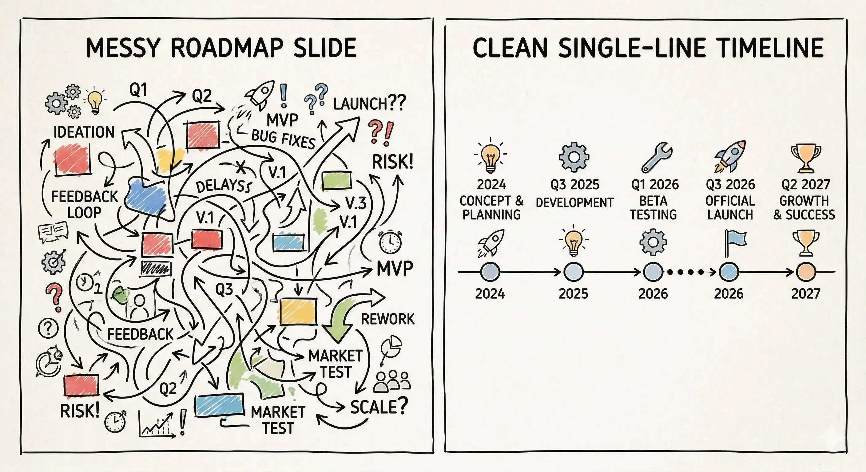How to Create a Roadmap in PowerPoint That People Understand